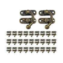 Conjunto De Fechos De Ferro Antigo Em Bronze 30 Peças Para Caixa De Joias, Maleta, Ferragens De Conjunto De Fechos De Ferro Antigo Em Bronze 30 Peças Para Caixa De Joias, Maleta, Ferragens De