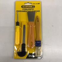 Conjunto De Ferramentas 4 Peças - BomVink