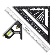 Conjunto de ferramentas Arrow Carpenter Square 18cm e Combinação 30cm