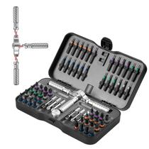 Conjunto de ferramentas Chave de fenda VMAN Ratchet, 6 em 1, brocas de aço S2 Conjunto de ferramentas Chave de fenda VMAN Ratchet, 6 em 1, brocas de aço S2