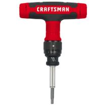 Conjunto de ferramentas CRAFTSMAN Speeddrive Ratcheting T-Handle 13 peças Conjunto de ferramentas CRAFTSMAN Speeddrive Ratcheting T-Handle 13 peças