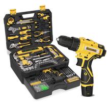 Conjunto de Ferramentas CRESOLVIA Furadeira Sem Fio 12V com 299 Peças Conjunto de Ferramentas CRESOLVIA Furadeira Sem Fio 12V com 299 Peças