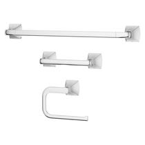 Conjunto de ferramentas de banheiro Pfister Bruxie de 3 peças em cromo polido