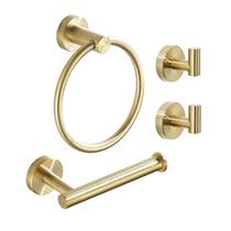 Conjunto de ferramentas de banheiro Suporte de toalha de papel higiênico WEIKO Gold Conjunto de ferramentas de banheiro Suporte de toalha de papel higiênico WEIKO Gold