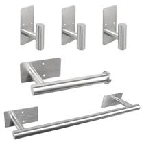 Conjunto de ferramentas de banheiro Vanloory Stainless Steel 5 PCS