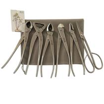 Conjunto de ferramentas de bonsai com 6 peças de aço inoxidável de 210 mm Conjunto de ferramentas de bonsai com 6 peças de aço inoxidável de 210 mm