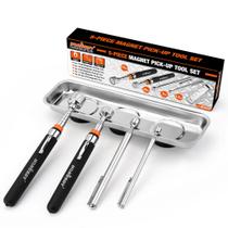 Conjunto de ferramentas de captação magnética HORUSDY 15LB, 10LB, 3LB, 1.5LB Conjunto de ferramentas de captação magnética HORUSDY 15LB, 10LB, 3LB, 1.5LB