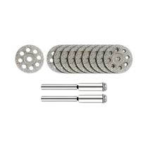 Conjunto De Ferramentas De Corte Rotativo De Disco 22/30MM Com Lâmina De Diamante HSS Para Metal E