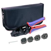 Conjunto de ferramentas de crimpagem HKS Coax Ratchet para cabo RG coaxial RF