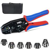 Conjunto de ferramentas de crimpagem HKS Ratcheting 8 PCS Quick Change