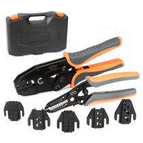 Conjunto de ferramentas de crimpagem iCrimp Ratcheting 8 peças com mandíbula de troca rápida Conjunto de ferramentas de crimpagem iCrimp Ratcheting 8 peças com mandíbula de troca rápida