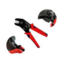Conjunto De Ferramentas De Crimpagem Para Eletricista, Alicates Manuais Para Terminais Elétricos,