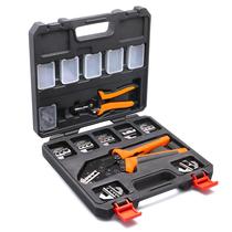 Conjunto de ferramentas de crimpagem Wirefy High Leverage 9 Crimpers 11 PCS
