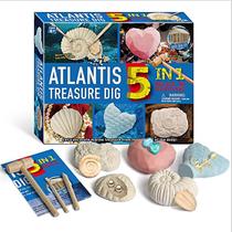 Conjunto de ferramentas de escavação oceânica arqueológica de brinquedos educacionais