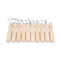 Conjunto De Ferramentas De Escultura Em Argila De Madeira Com 10 Peças Para Modelagem De Cerâmica Conjunto De Ferramentas De Escultura Em Argila De Madeira Com 10 Peças Para Modelagem De Cerâmica