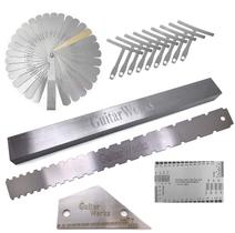 Conjunto de ferramentas de guitarra Luthier TUOREN 14 peças para manutenção de guitarras