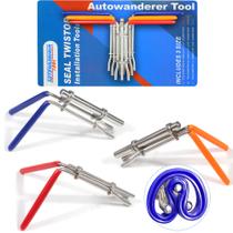 Conjunto de ferramentas de instalação de vedação de cilindro hidráulico AutoWanderer 3 PCS