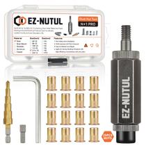 Conjunto de ferramentas de instalação Rivet Nut EZ-NUTUL Flat Head Rivnut Conjunto de ferramentas de instalação Rivet Nut EZ-NUTUL Flat Head Rivnut