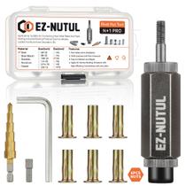 Conjunto de ferramentas de instalação Rivet Nut EZ-NUTUL M5 com 6 porcas Plus Conjunto de ferramentas de instalação Rivet Nut EZ-NUTUL M5 com 6 porcas Plus