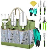 Conjunto de ferramentas de jardim Craft911 22 peças ergonômicas à prova de ferrugem