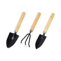Conjunto De Ferramentas De Jardim Mini 3 Peças Para Plantas De Interior, Vasos De Flores, Cactos E