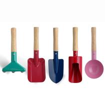 Conjunto de ferramentas de jardinagem mini colorido para crianças e plantação doméstica