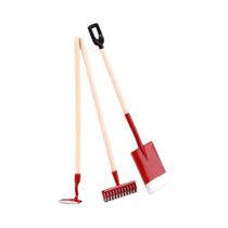 Conjunto De Ferramentas De Jardinagem Para Miniatura De Casa De Bonecas 3 Peças Escala 1:12 Pá,