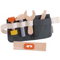 Conjunto de ferramentas de madeira PlanToys com chave de fenda Hammer Wrench