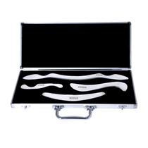Conjunto de Ferramentas de Massagem STICKON Gua Sha em Aço Inoxidável Formato N