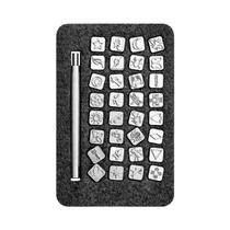 Conjunto De Ferramentas De Perfuração De Couro DIY MIUSIE 32/36 Peças Carimbos De Letras E Números