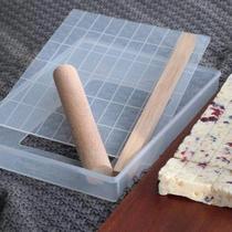 Conjunto de ferramentas de prato de nougat removível feito à mão DIY Snowflake Crisp