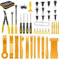 Conjunto de ferramentas de remoção de acabamentos GOOACC 102 unidades para clipe de pára-choque de carro