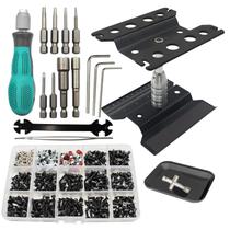 Conjunto de ferramentas de reparo de suporte de trabalho RC Car Repair com kit de 523 parafusos