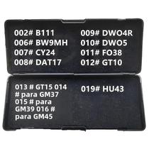 Conjunto De Ferramentas De Serralheiro Universal 2 Em 1 Para GM37 GM39 GM45 HU43 Fechaduras 1-19