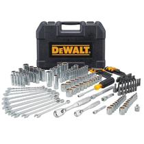 Conjunto de ferramentas DEWALT Mechanics de 1/4 e 3/8 polegadas Drive 172 peças