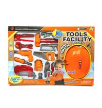 Conjunto de ferramentas e construção de brinquedo com Capacete. - Toy King