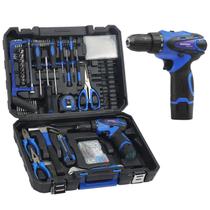 Conjunto de ferramentas elétricas BlakHose 261 peças com furadeira sem fio de 12 V Conjunto de ferramentas elétricas BlakHose 261 peças com furadeira sem fio de 12 V