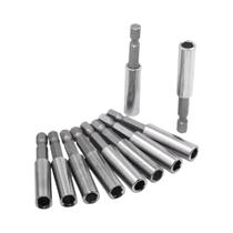 Conjunto De Ferramentas Elétricas Com Cabeça De Troca Rápida De 60mm E Conexão Estendida, 10 Peças