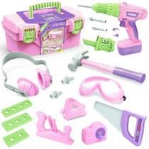 Conjunto de ferramentas EP EXERCISE N PLAY Kids com furadeira elétrica de mais de 3 anos