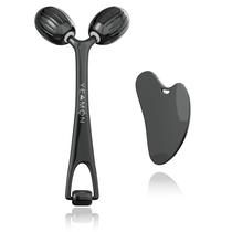 Conjunto de ferramentas faciais Yeamon Gua Sha Facial Tools and Face Roller