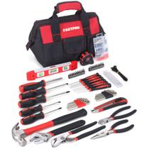 Conjunto de ferramentas FASTPRO de 215 peças para reparo doméstico com bolsa de armazenamento
