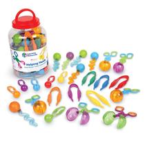 Conjunto de Ferramentas Fine Motor Learning Resources Helping Hands - 24 Unidades
