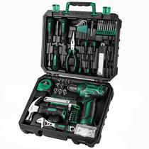 Conjunto de ferramentas: furadeira sem fio DEKOPRO Drill 8V, kit de 126 peças para mulheres