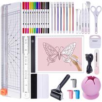Conjunto de Ferramentas GO2CRAFT 37pcs com Mesa de Luz LED 30cm e Cortador Conjunto de Ferramentas GO2CRAFT 37pcs com Mesa de Luz LED 30cm e Cortador