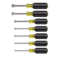 Conjunto de ferramentas Klein Tools 631 Nut Driver com porca hexagonal 3/16-1/2" 7 unidades
