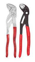 Conjunto de ferramentas Knipex 10 Cobra, bomba de água e alicate, chave x2