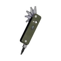Conjunto De Ferramentas Manuais Compacto ROXON S503G Flex Companion Com 8 Bits Essenciais De 1/4'' E