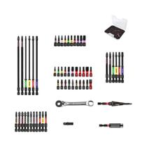 Conjunto De Ferramentas Manuais Geinxurn Com 58 Peças: Bits De Chave De Impacto, Mini Chave, Broca