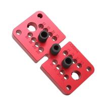 Conjunto De Ferramentas Manuais Para Carpintaria, Localizador De Furos, Perfurador Vertical