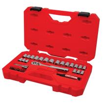 Conjunto de ferramentas mecânicas CRAFTSMAN 33 peças 3/8" Drive SAE/Metric